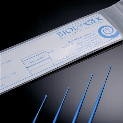 Blå, oransje 1UL, 10UL Sterile PS Individuelt pakket engangs inokuleringsløkker og nåler