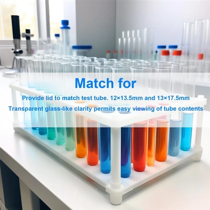 5ml, 8ml PS, PP 12x75mm, 13x100mm Conical Bottom Cylindrical Test Tube