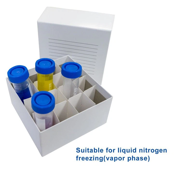 Biologix Premium Cardboard Freezer Boxes Cardboard Cryoboxes 16 36 81 100 Well 1 2 3 Inch